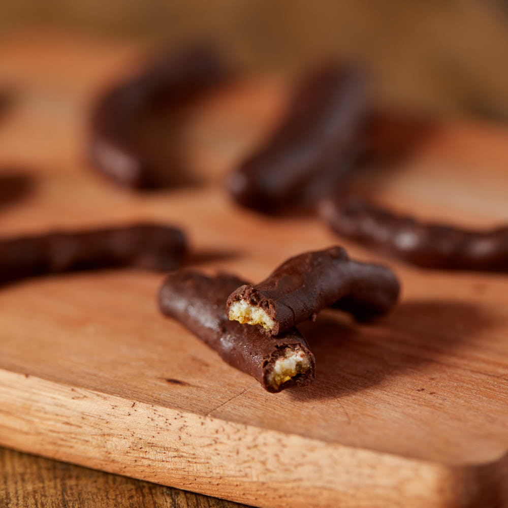 Casquinha de Laranja com Cobertura de Chocolate 200g