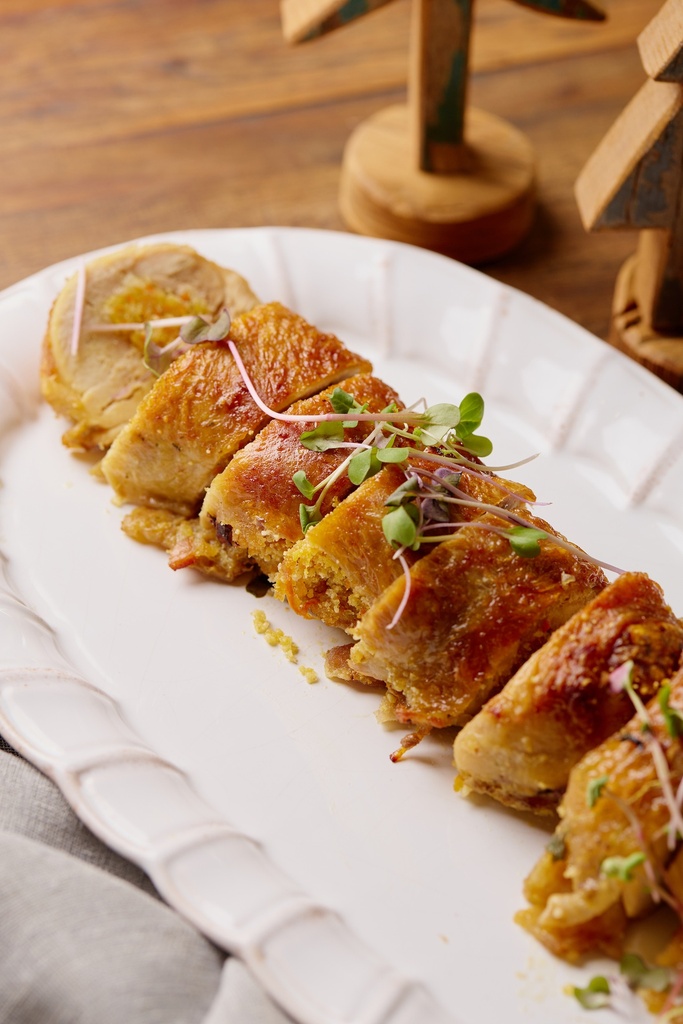 Sobrecoxa de Frango recheada e defumada por Leo Hamu - 1kg