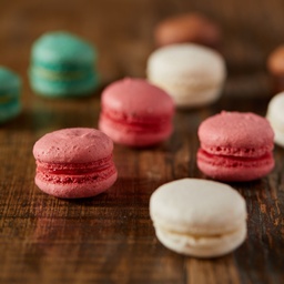 [3370] Macarrons sabor Chocolate - 10 unidades