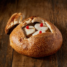 [3003] Pão Surpresa Lombo Canadense e Queijo Prato (24 pedaços)