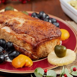 [175] Lombo com Farofas e Frutas und/aprox 2,5kg - R$ 145,00/kg